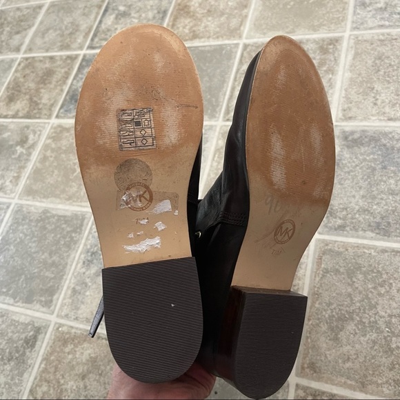 Michael Kors Atley leather ankle boots size 7,5 - Picture 9 of 13